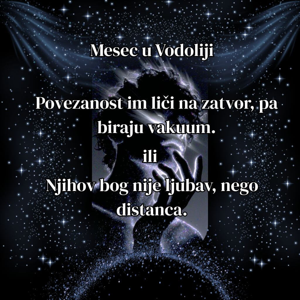 Mesec u Vodoliji – Emocionalni disident